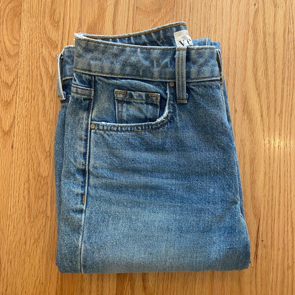 Velvet by Graham & Spencer Victoria High Rise Jeans in Seaside wash